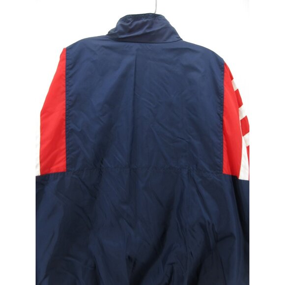 VINTAGE Adidas Jacket Large Track Warm Up Windbreaker 90s Retro Coat * - Picture 9 of 14